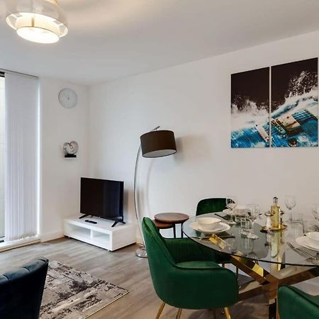 Stunning Modern 1Br Flat In Central Birmingham Exterior foto