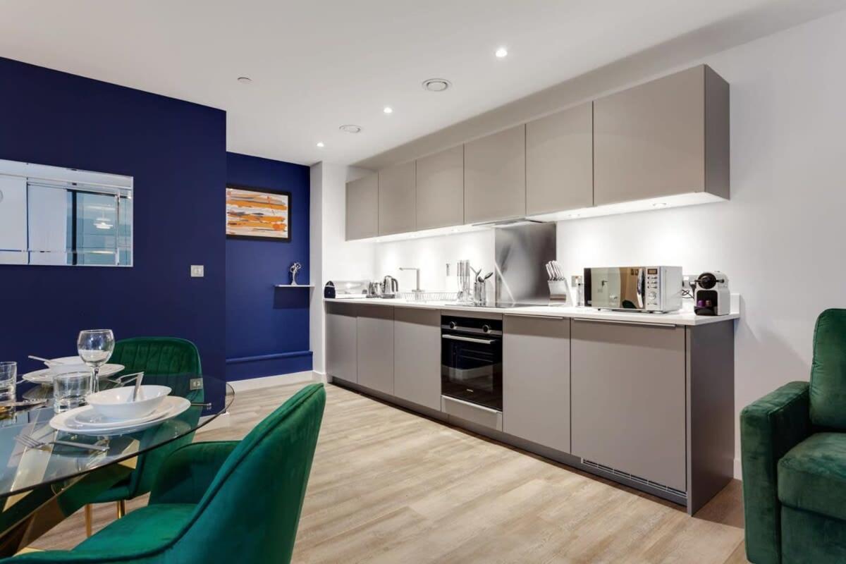 Stunning Modern 1Br Flat In Central Birmingham Exterior foto