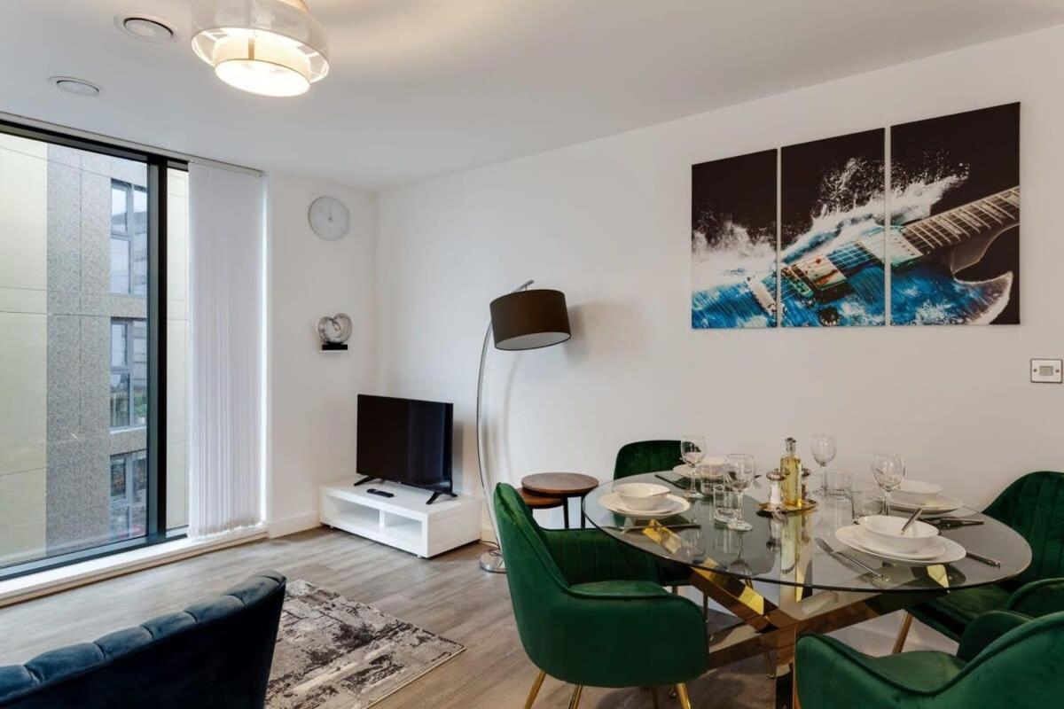 Stunning Modern 1Br Flat In Central Birmingham Exterior foto