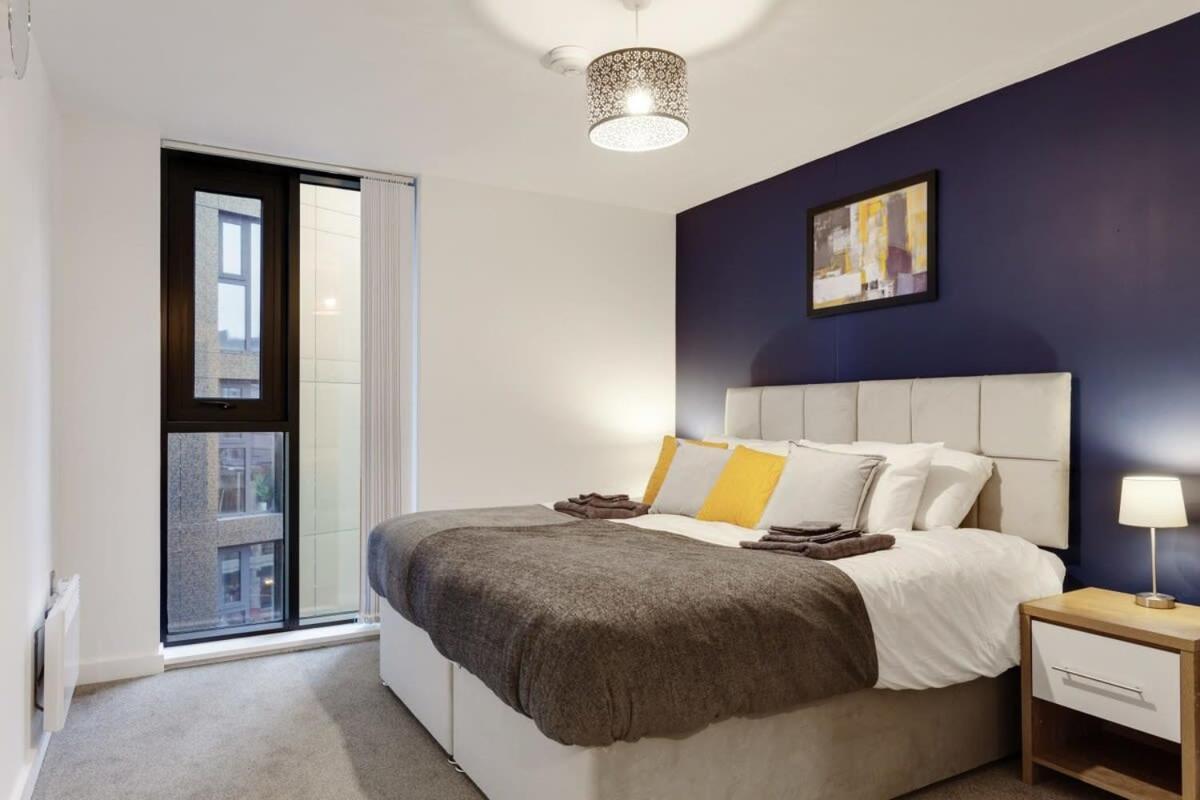 Stunning Modern 1Br Flat In Central Birmingham Exterior foto