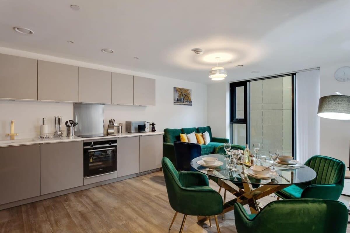 Stunning Modern 1Br Flat In Central Birmingham Exterior foto